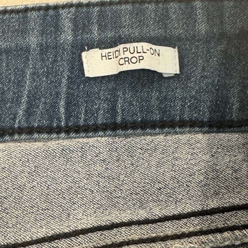 Nine West Jeans High Waist Pull On Crop Jeans 14 - Picture 10 of 10